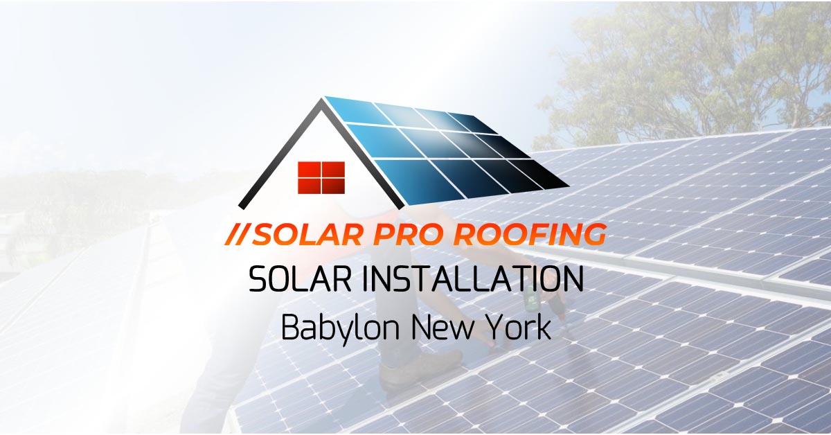 Babylon Solar Installation