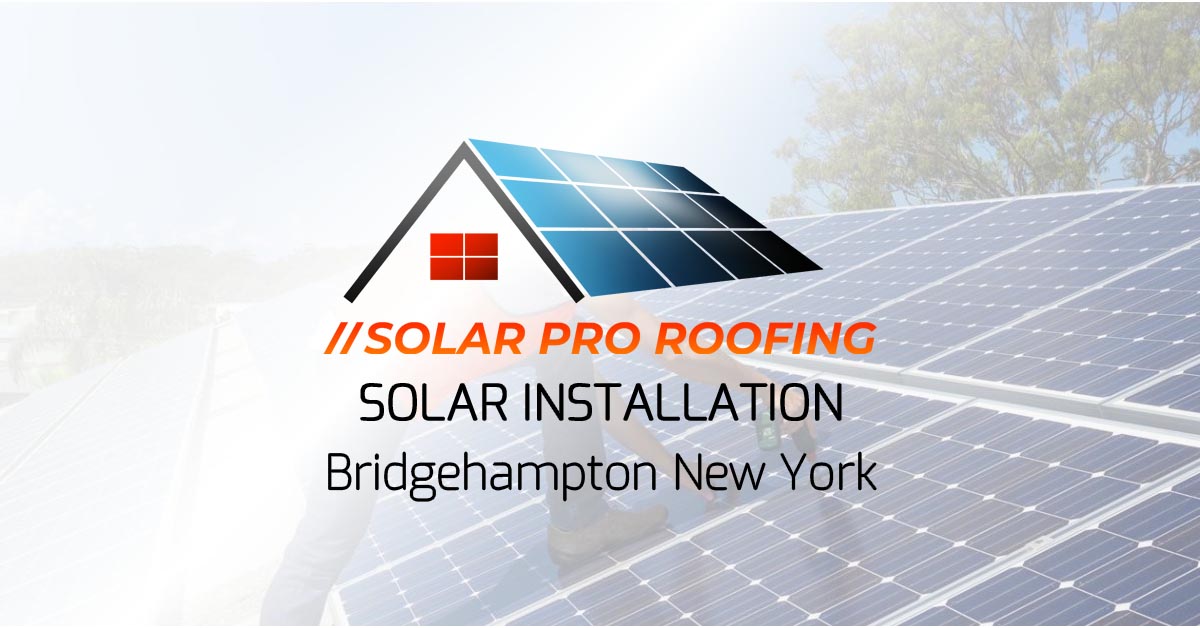 Bridgehampton Solar Installation