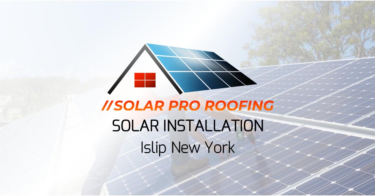 Islip Solar Installation